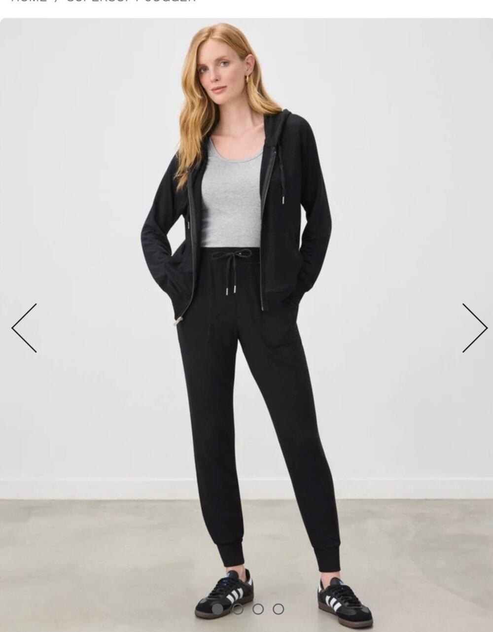 Splendid Supersoft Jogger Black